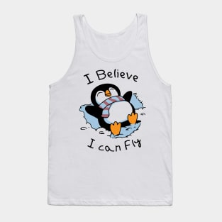 Snow Penguin Tank Top